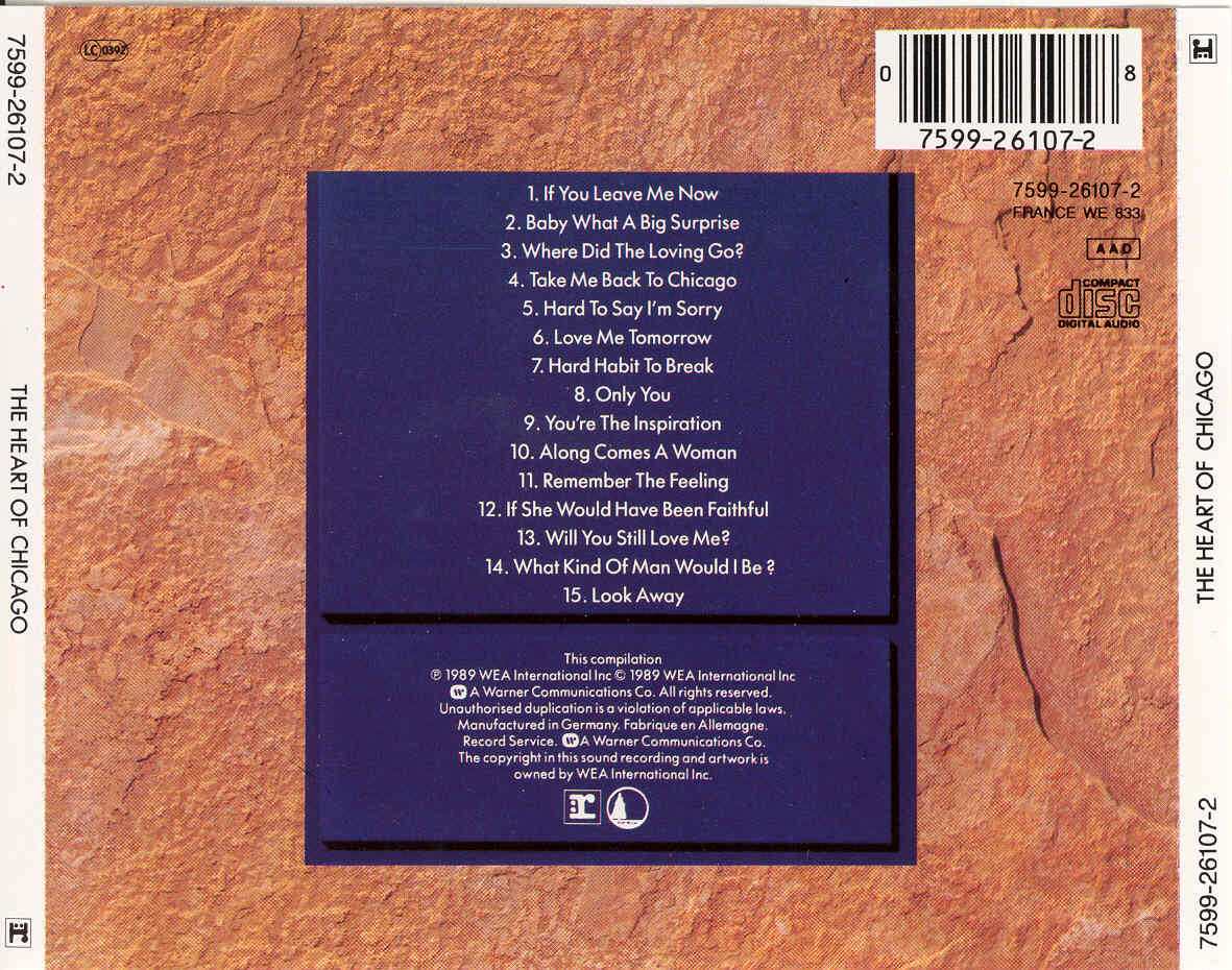 Chicago The Heart of BACK